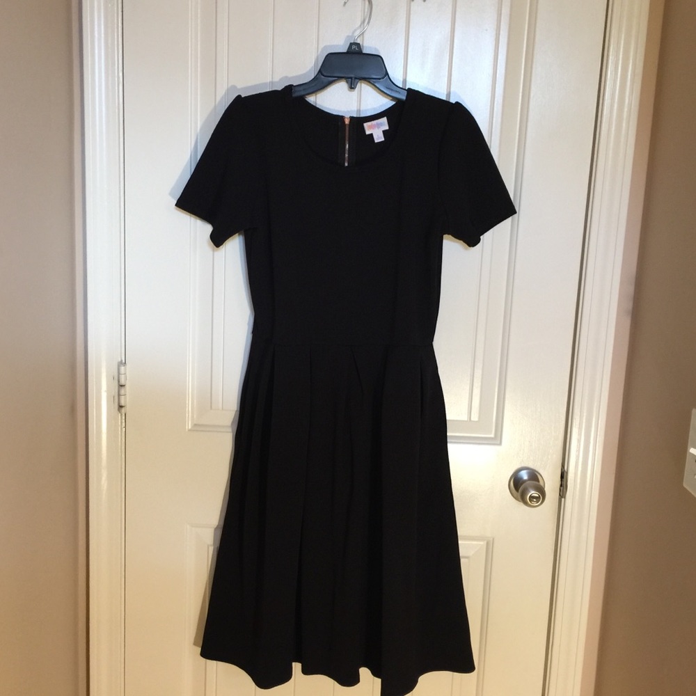 LuLaRoe Noir Amelia Dress